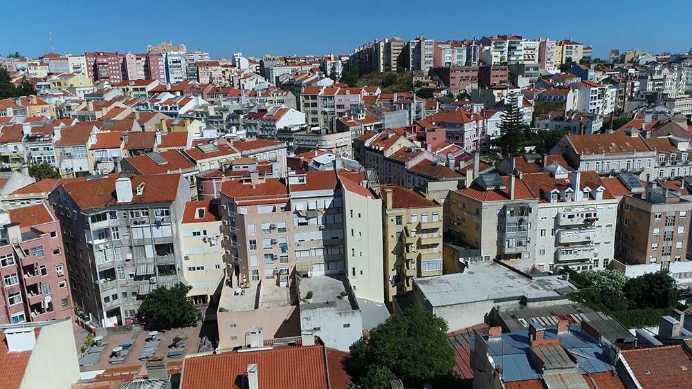 Anjos und Arroios-Viertel in Lissabon