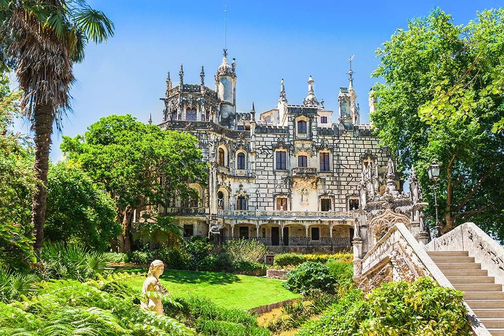 Erkunden Sie die Gärten der Quinta da Regaleira in Lissabon