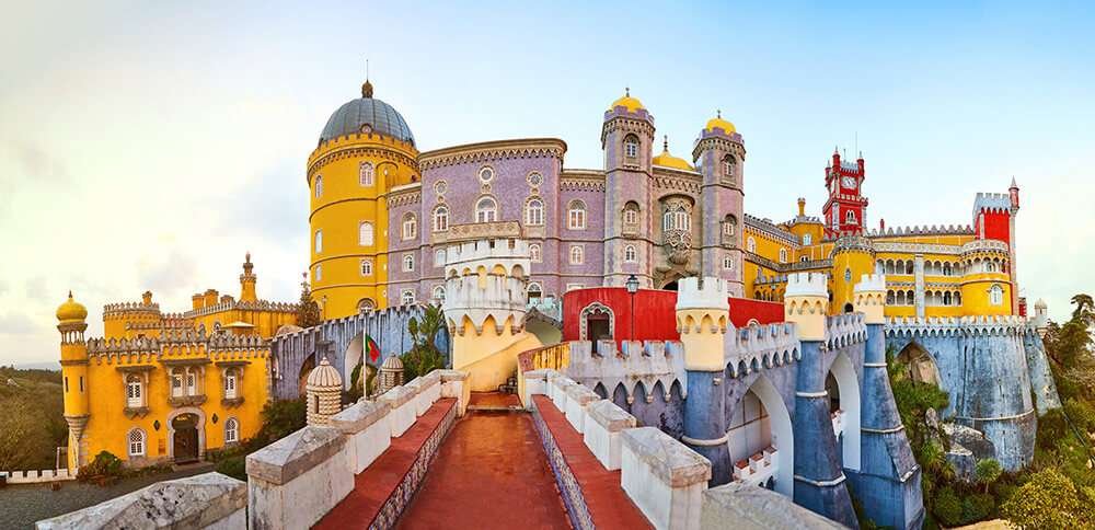 Pena-Palast in Sintra Lissabon