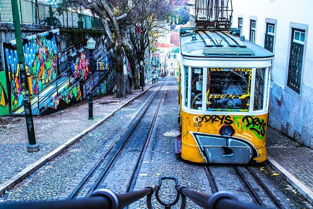 Besichtigen Sie die Straßenkunst in Lissabon