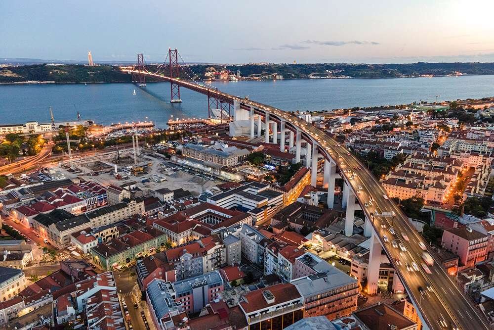 Quartier d'Alcântara à Lisbonne